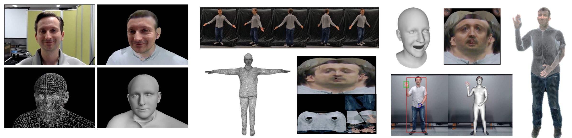 Reconstructing realistic and expressive individual 3D avatars